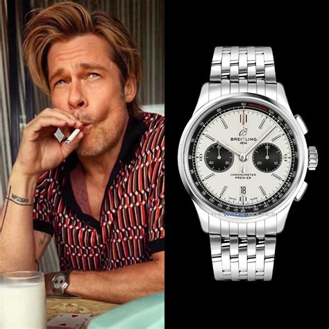 breitling brad pitt|brad pitt breitling watch.